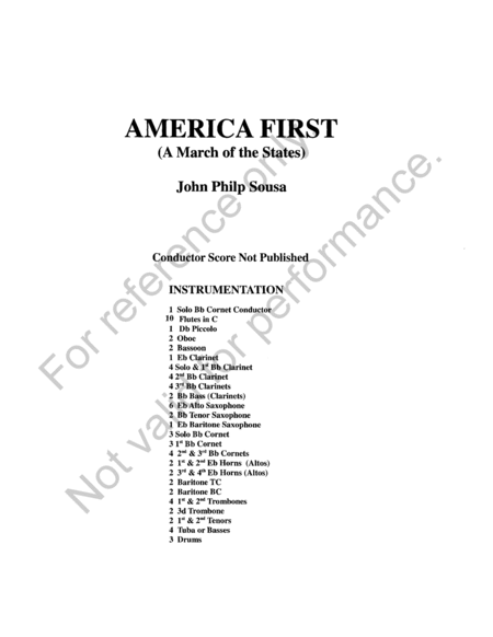 America First image number null