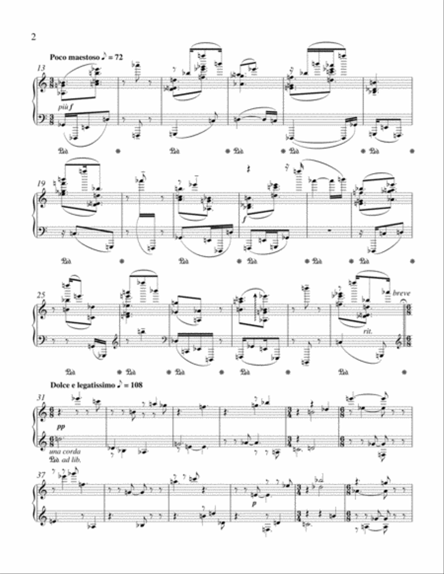 Cycles Piano Solo scores gallery preview page 2