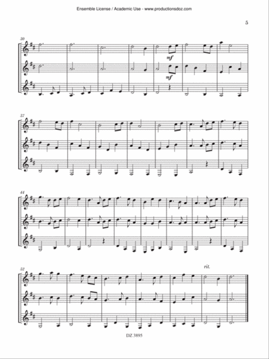 8 Bagatelles 8 Bagatelles Guitar Ensemble scores gallery preview page 5