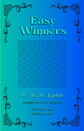 Book cover for The Easy Winners, Duet for Oboe and Bassoon