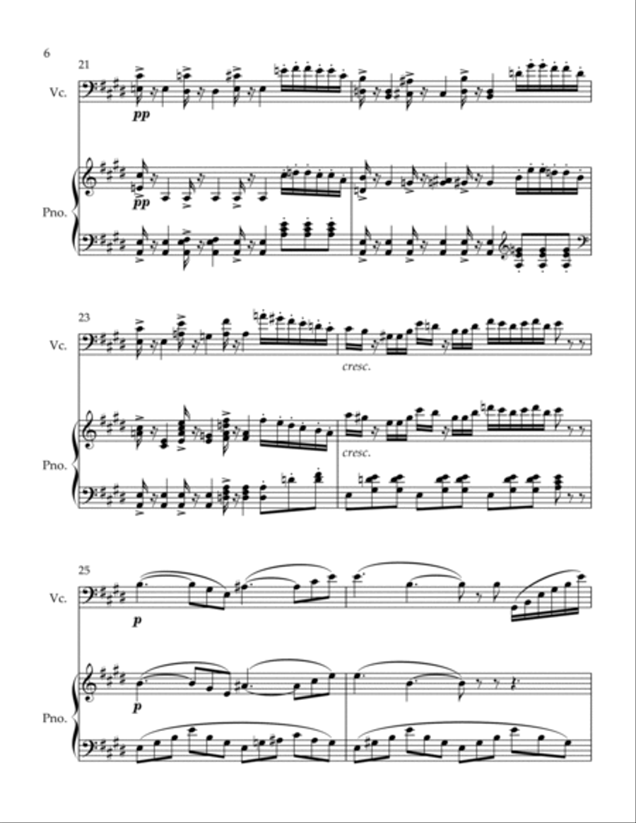 Adage Piano scores gallery preview page 6