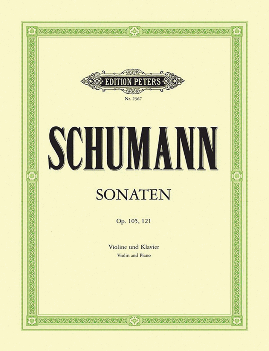 Violin Sonatas Nos. 1 and 2 Violin Solo scores gallery preview page 1