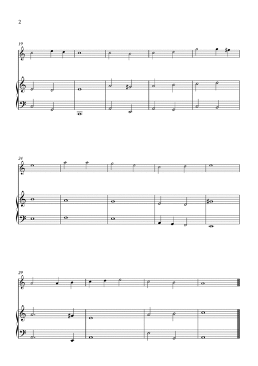 Jesus, Lover of my Soul Piano scores gallery preview page 2