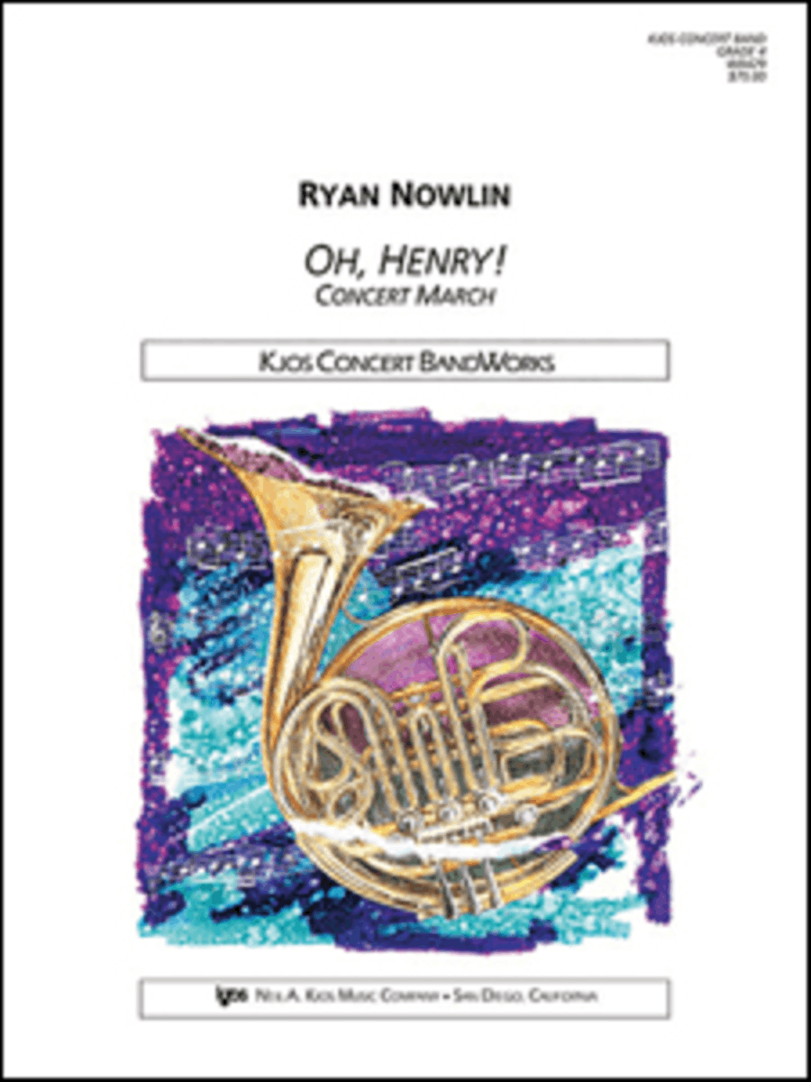 Oh, Henry! - March - Score Concert Band scores gallery preview page 1