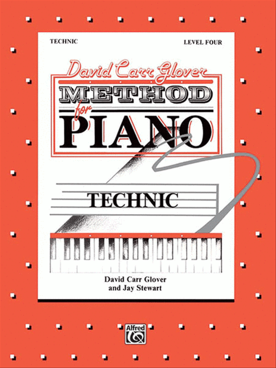 David Carr Glover Method for Piano Technic Piano Method scores gallery preview page 1
