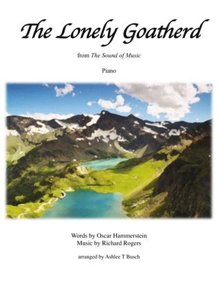 Book cover for The Lonely Goatherd from the Sound of Music