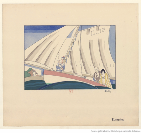 Satie: Sports et Divertissements 8. Le Yachting - wind quintet image number null