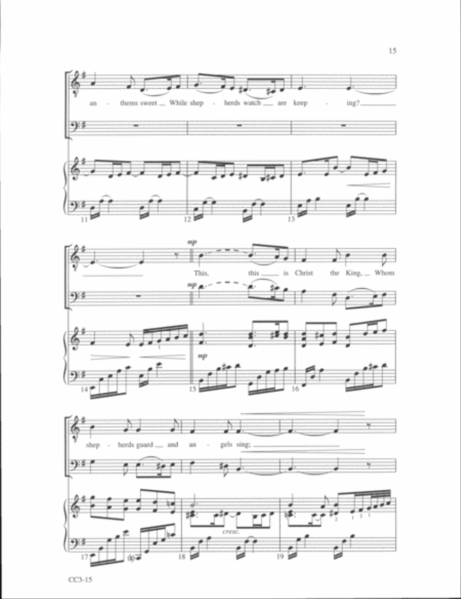 Small Choir Collection - Christmas Glory! TTBB TTBB scores gallery preview page 6