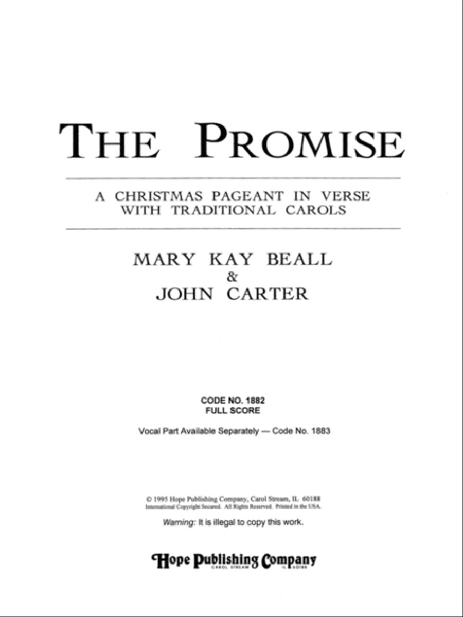 The Promise The Promise Unison Choir scores gallery preview page 4