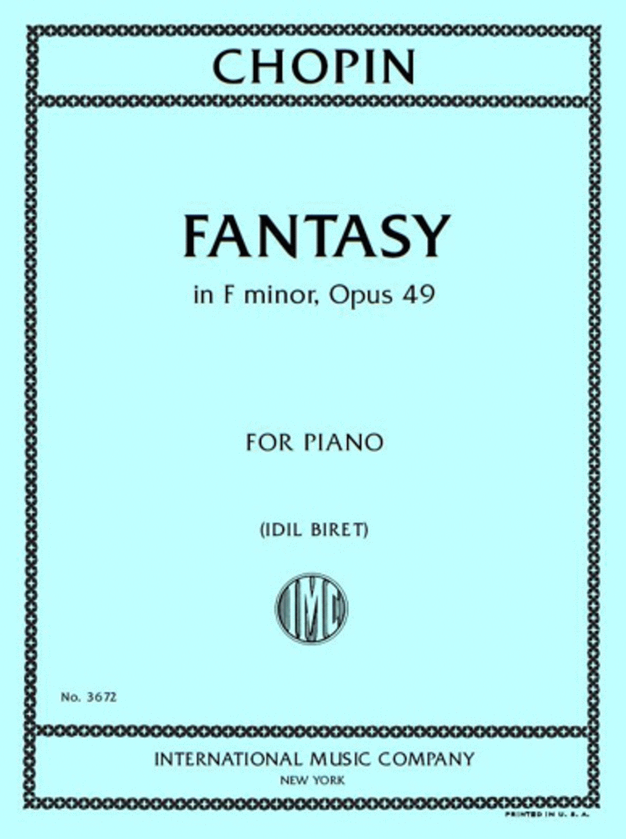 Fantasy in F minor, Opus 49