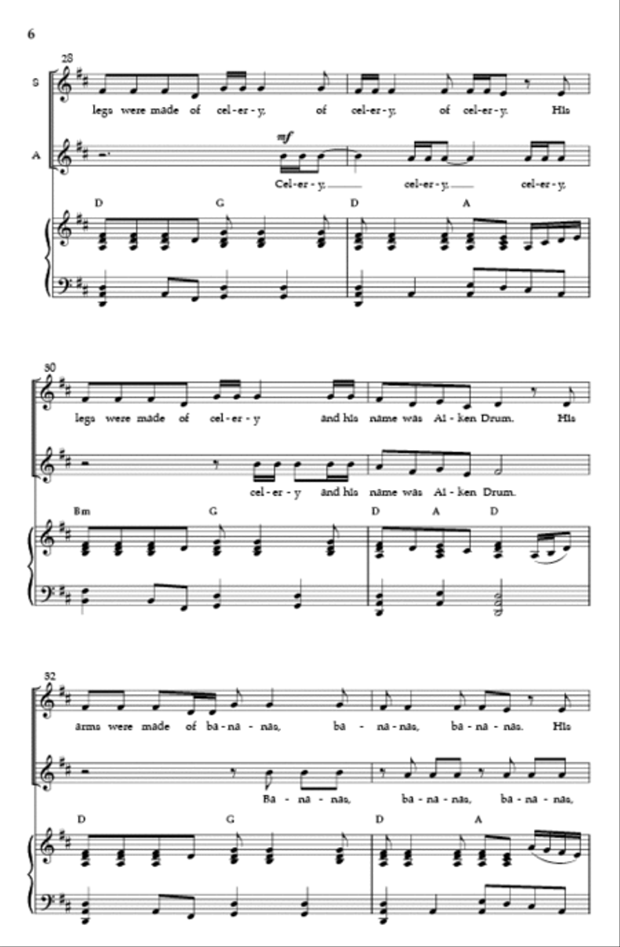 Aiken Drum Aiken Drum SA scores gallery preview page 5