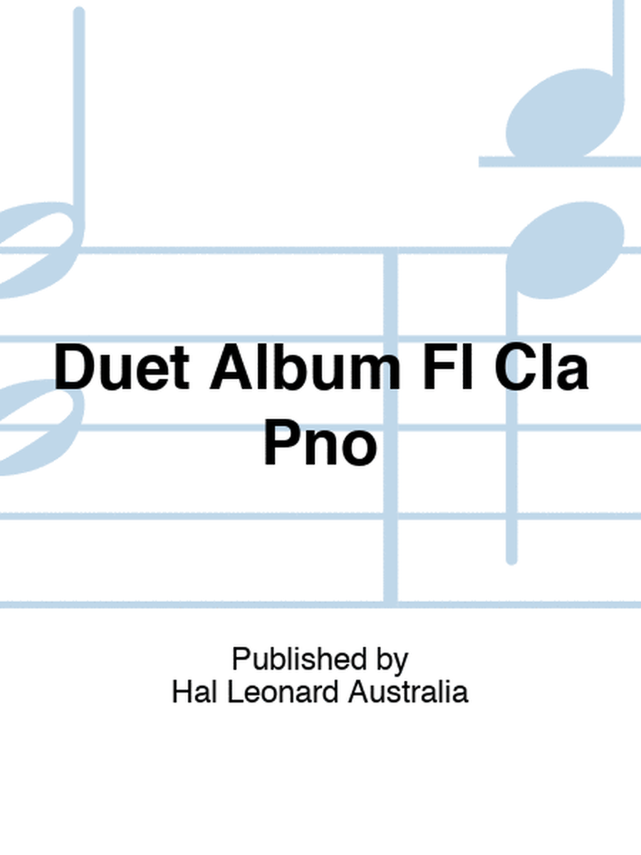 Duet Album Fl Cla Pno
