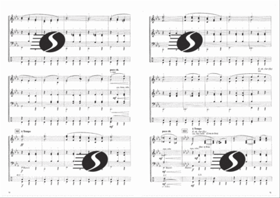 The Second Waltz Concert Band scores gallery preview page 5