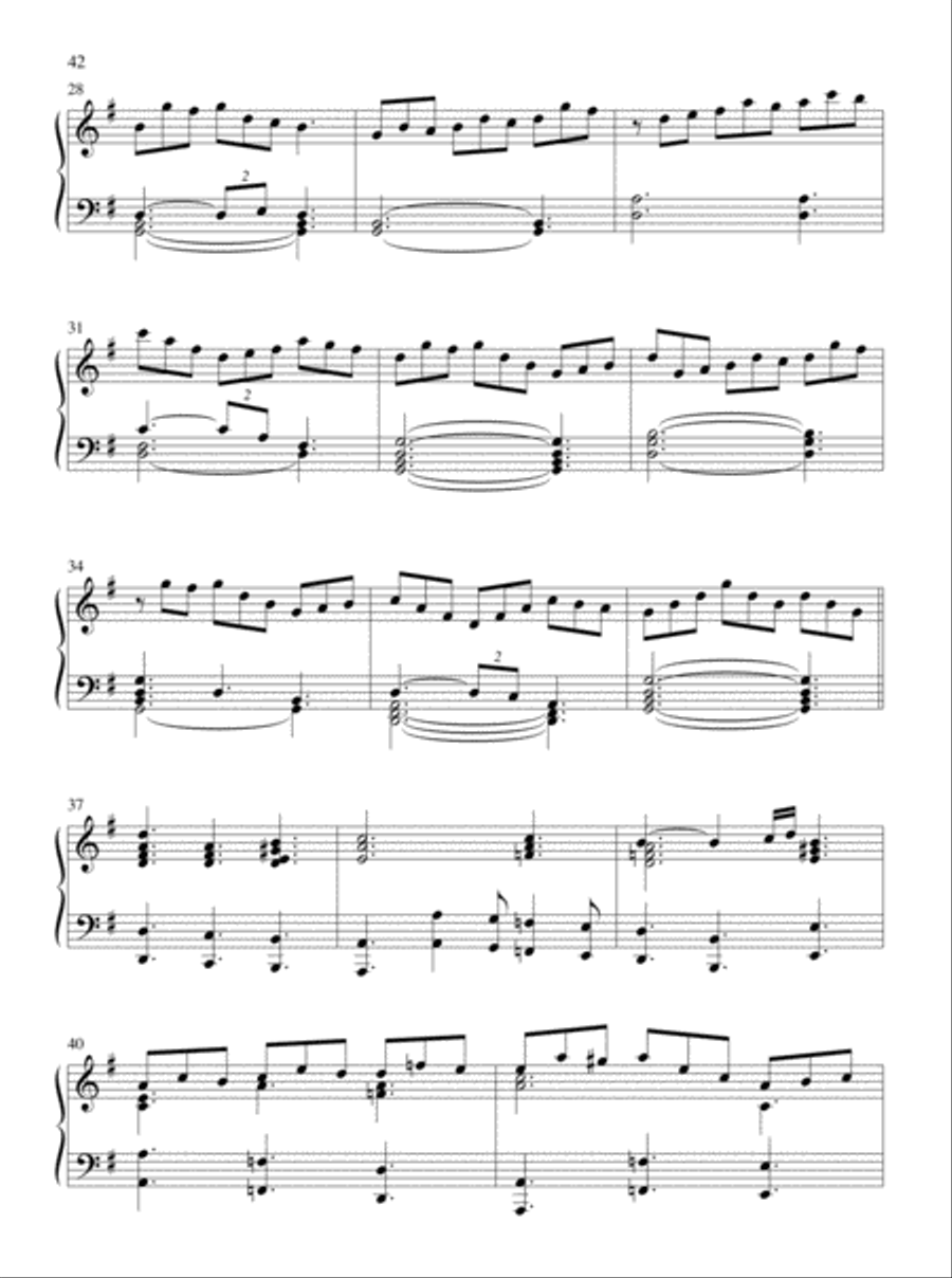 Christmas Carols and Classics Piano Solo scores gallery preview page 26