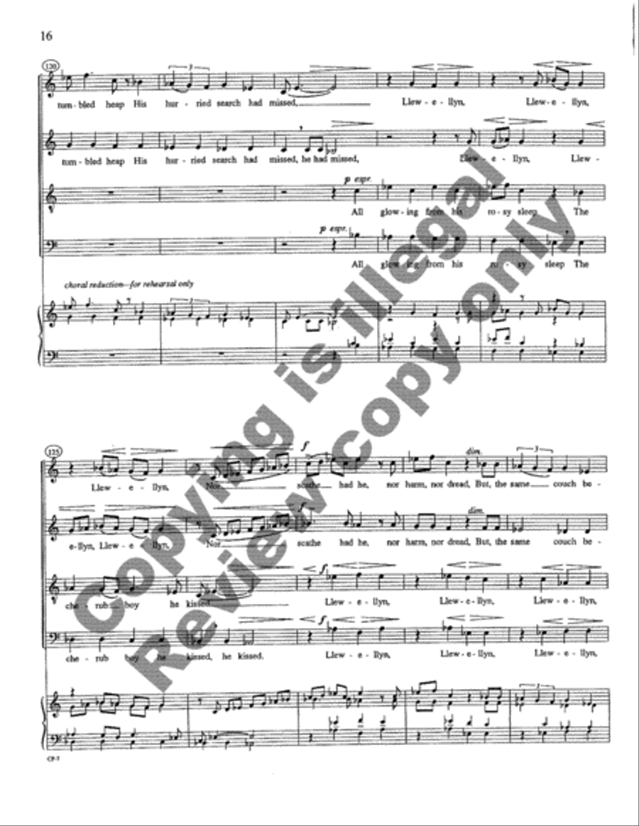 Beth Gelert 4-Part scores gallery preview page 37