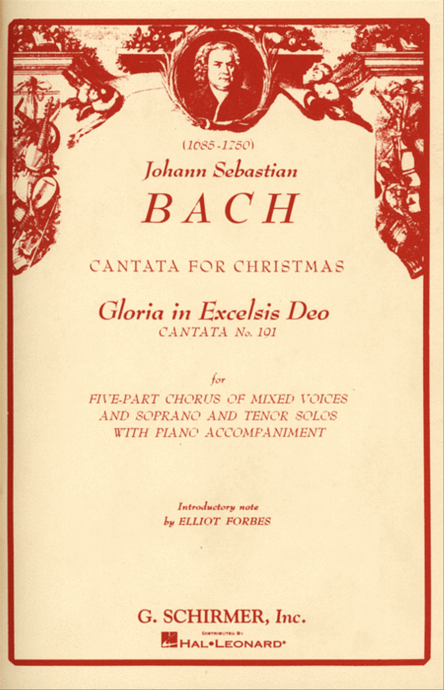 Cantata No. 191: Gloria in Excelsis Deo SSATB scores gallery preview page 1