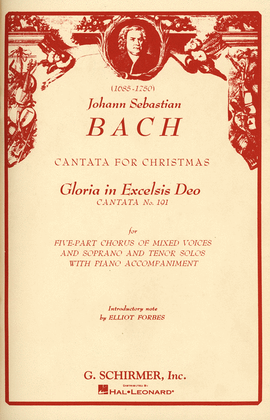 Book cover for Cantata No. 191: Gloria in Excelsis Deo