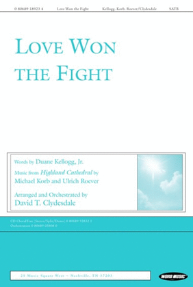 Book cover for Love Won The Fight - Anthem