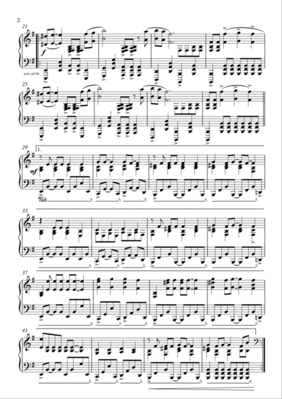 Mutter Piano Solo scores gallery preview page 2