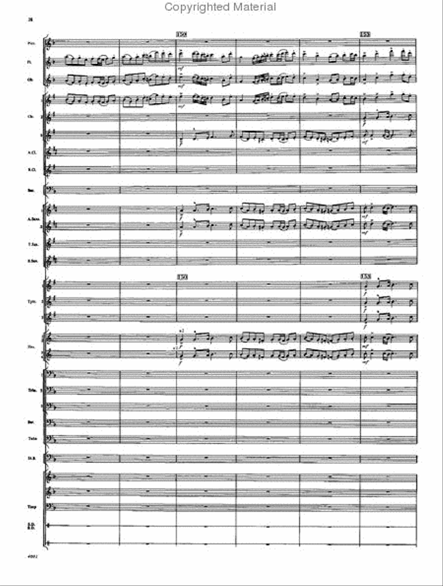 The Light Eternal Concert Band scores gallery preview page 22