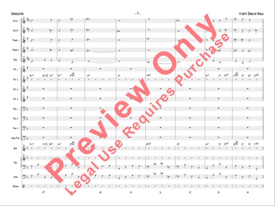 A Hefti Dose of Basie Jazz Ensemble scores gallery preview page 10