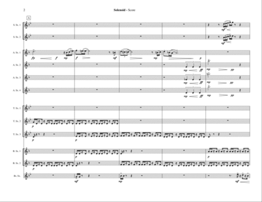 Solenoid Saxophone scores gallery preview page 3