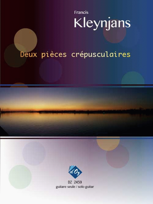 Book cover for Deux pièces crépusculaires