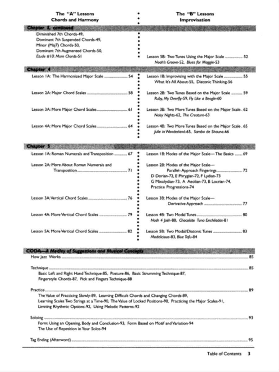 Complete Jazz Guitar Method Electric Guitar scores gallery preview page 6
