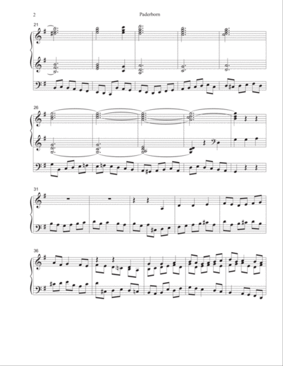 Paderborn Paderborn Organ Solo scores gallery preview page 2