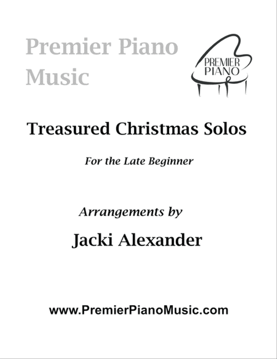 Treasured Christmas Solos for the Late Beginner Piano Method scores gallery preview page 2