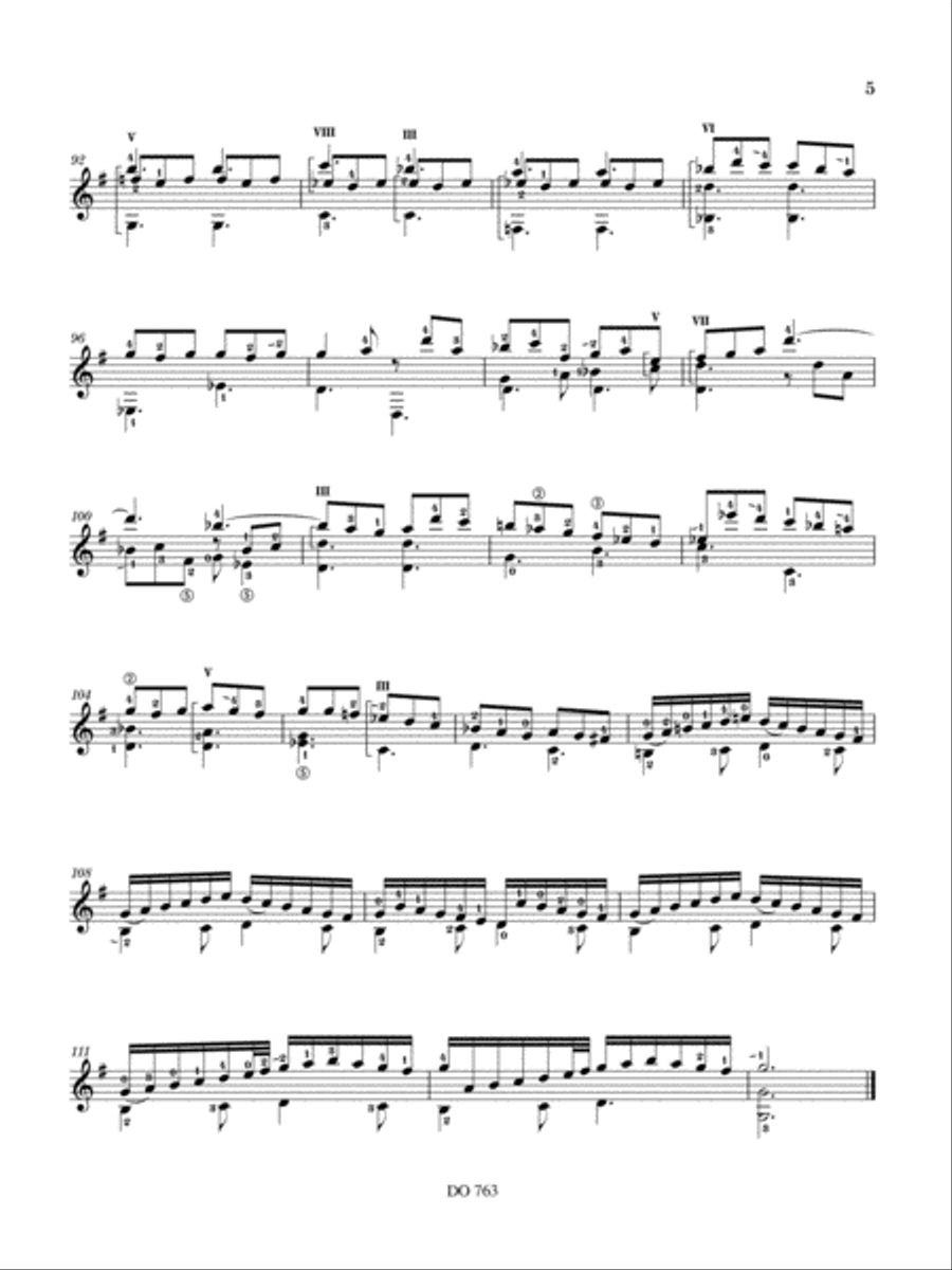 2 Sonates, vol. 3, K. 319, 69 Classical Guitar scores gallery preview page 5