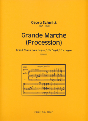 Book cover for Grande Marche (Procession) für Orgel C-Dur