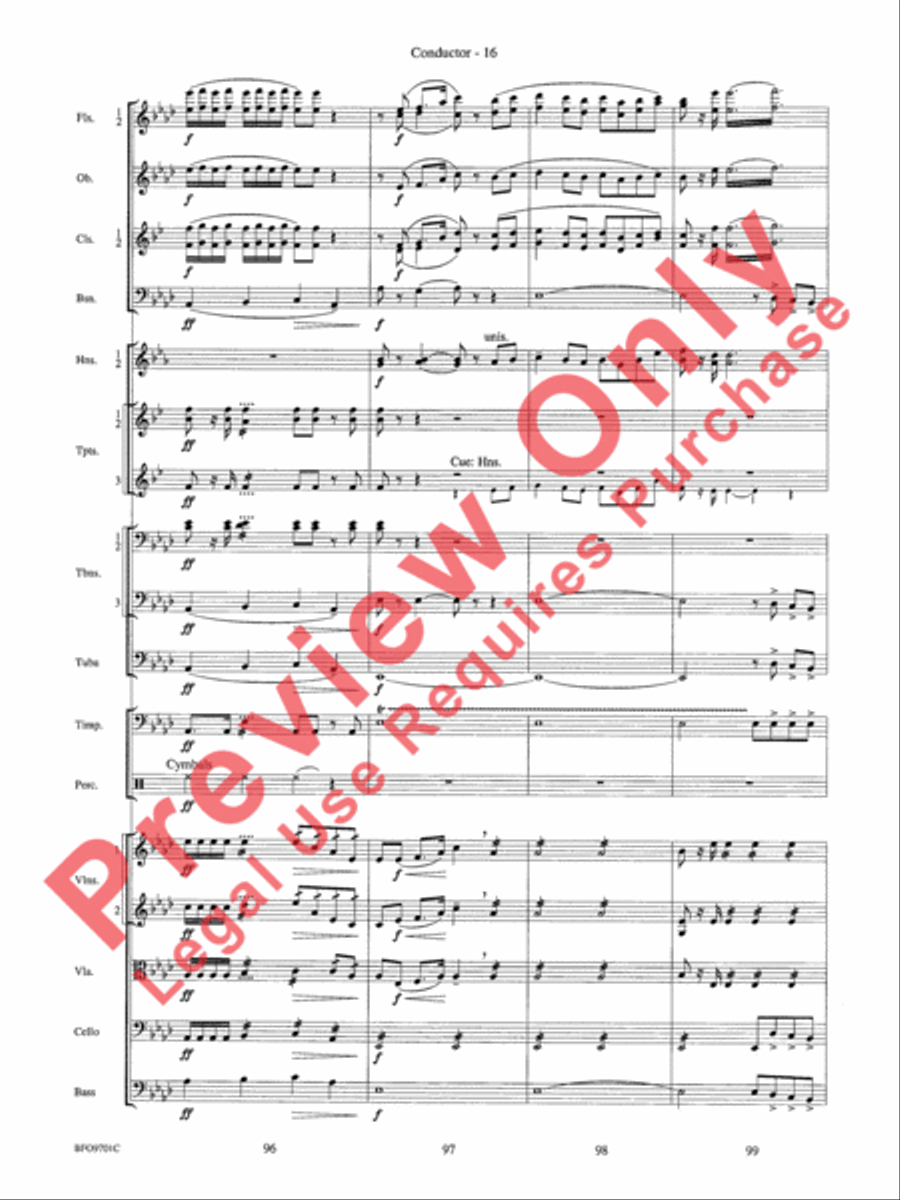 Finlandia Full Orchestra scores gallery preview page 19