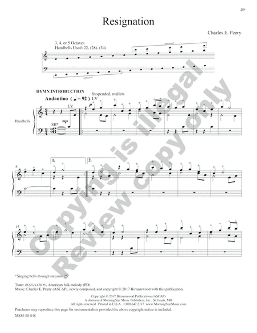 Let Praises Ring, Volume 3 5-Octaves scores gallery preview page 21