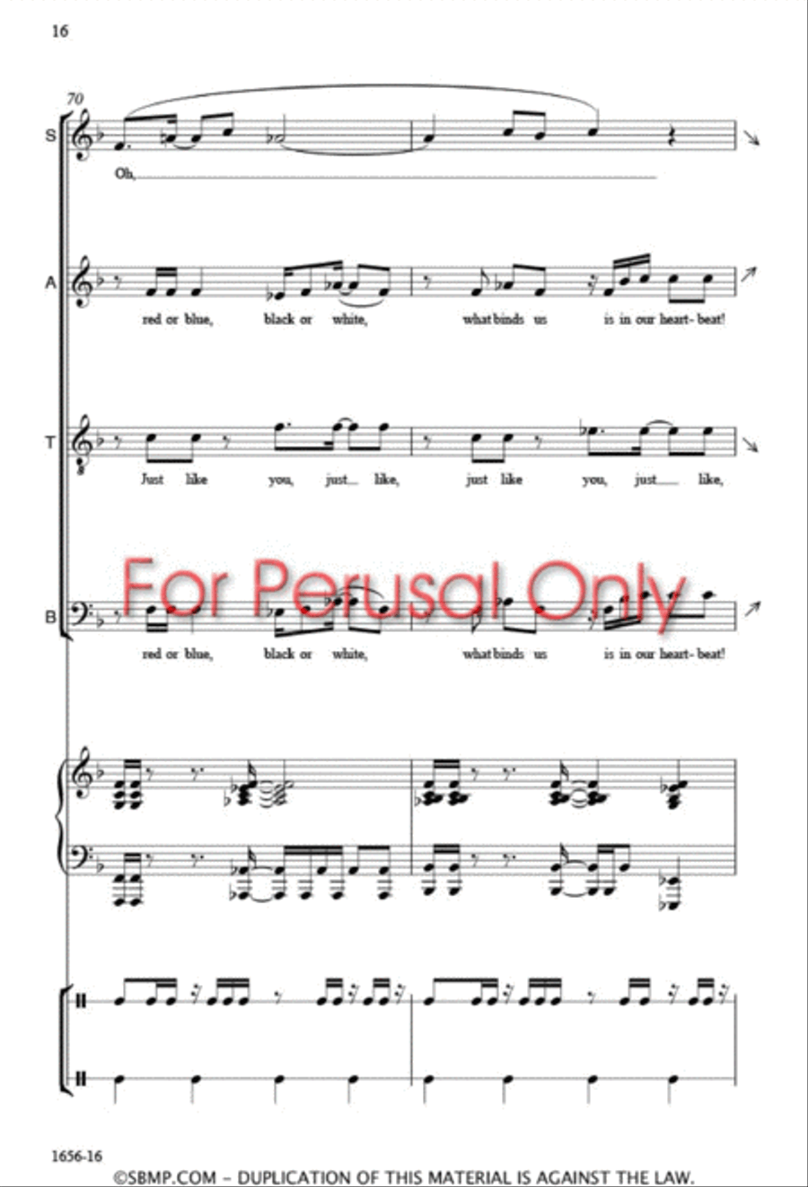 Heartbeat 4-Part scores gallery preview page 15