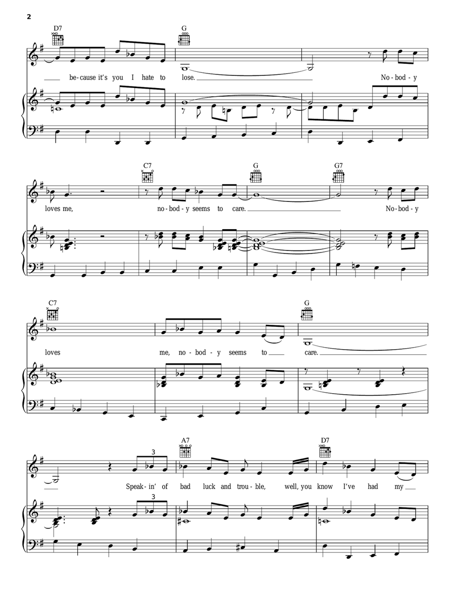 Everyday I Have The Blues Guitar scores gallery preview page 2