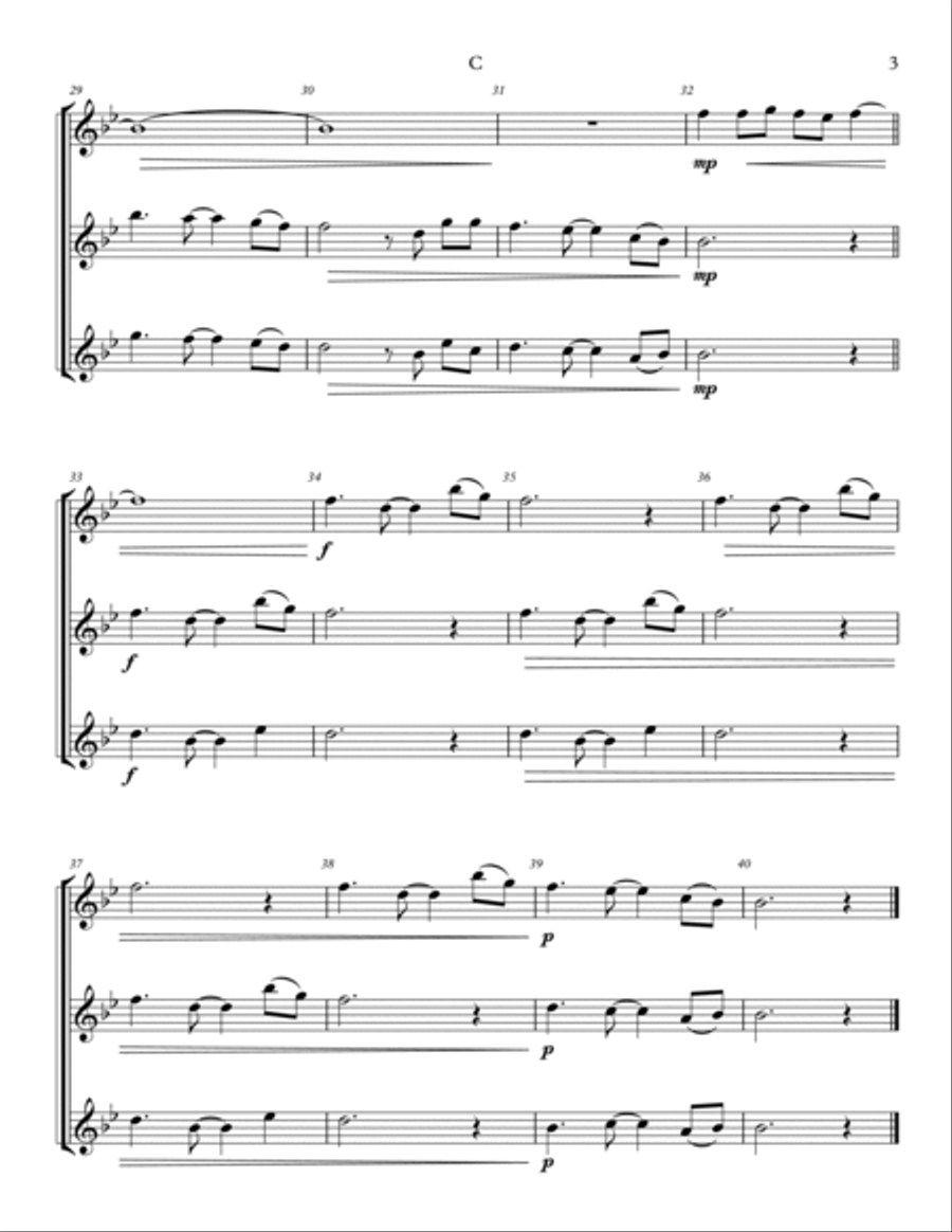 Famba Naye Chamber Music scores gallery preview page 6