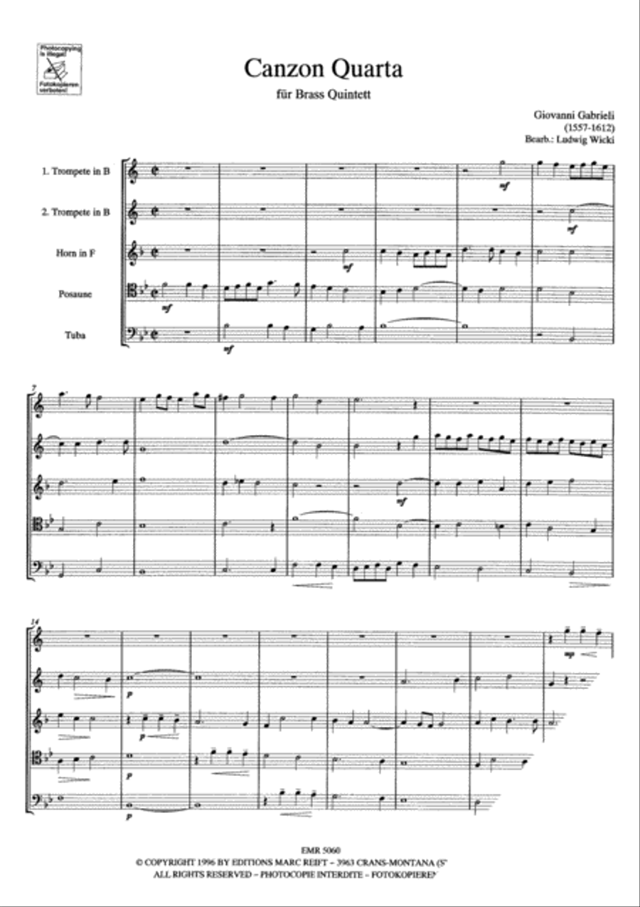 Canzon Quarta