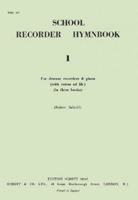 Salkeld School Recorder Hymn Book 1