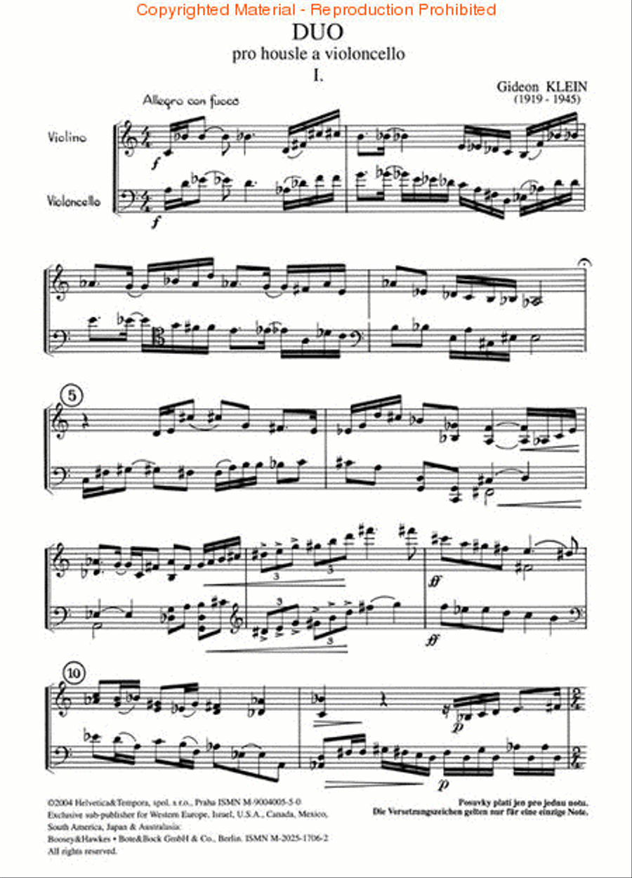 Duo (1939-40) String Duet scores gallery preview page 2