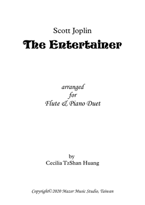 The Entertainer - for flute and piano duet