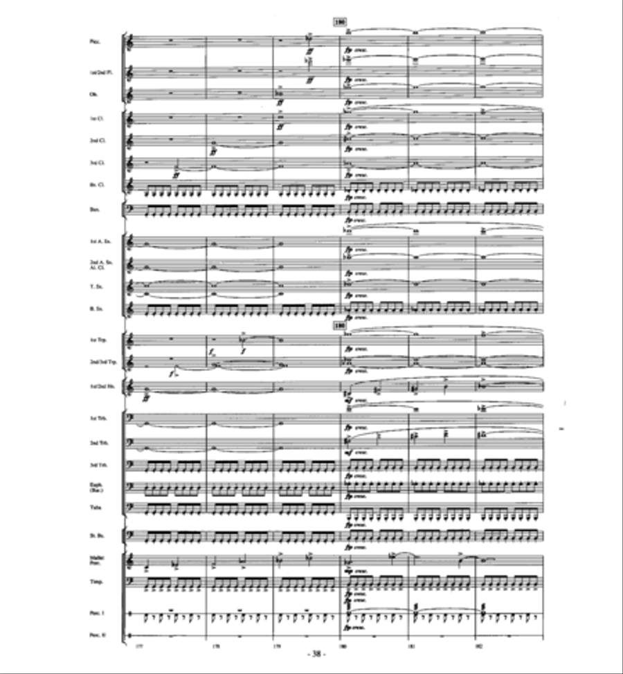 Agua's Whelm Agua's Whelm Concert Band scores gallery preview page 37