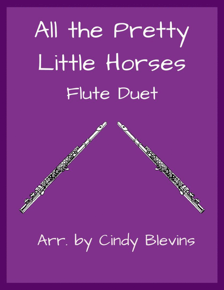 All the Pretty Little Horses, Flute Duet image number null
