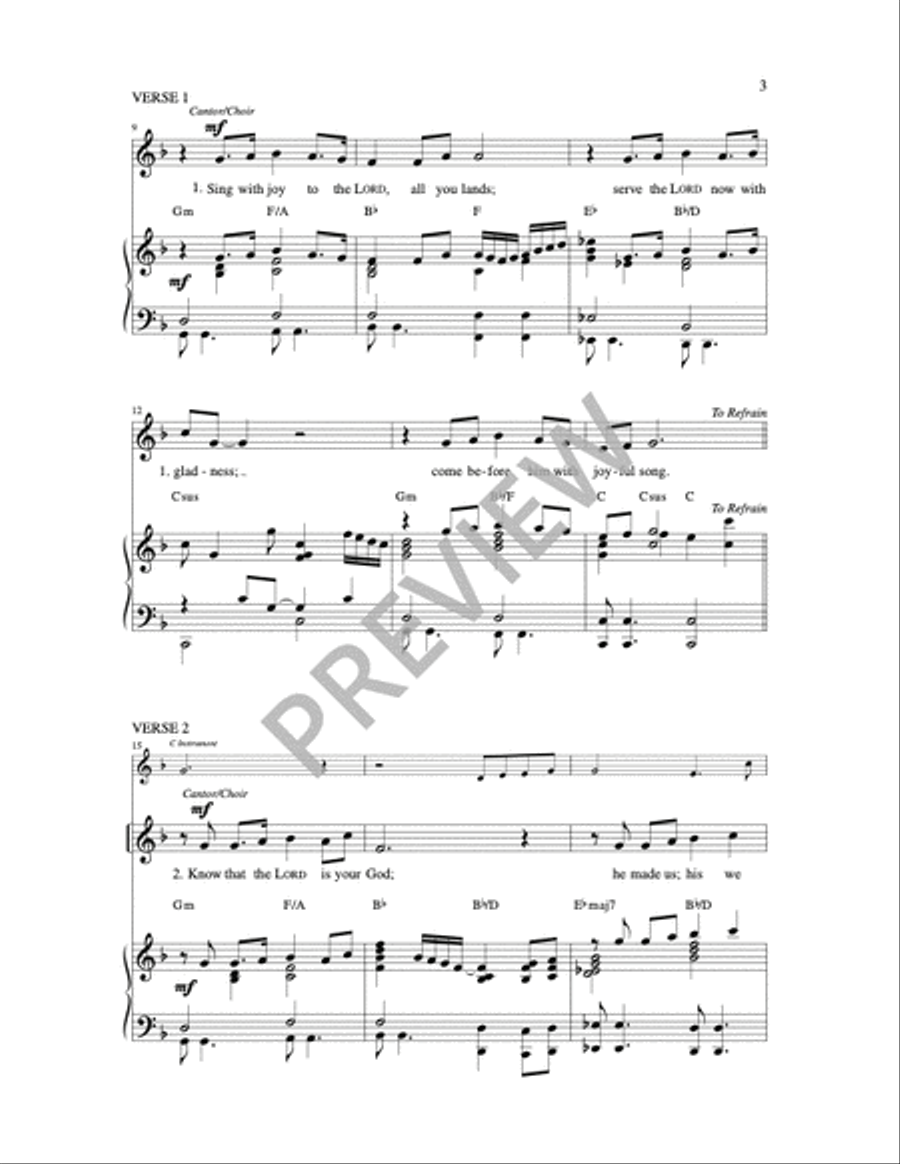 We Are His People We Are His People 4-Part scores gallery preview page 4