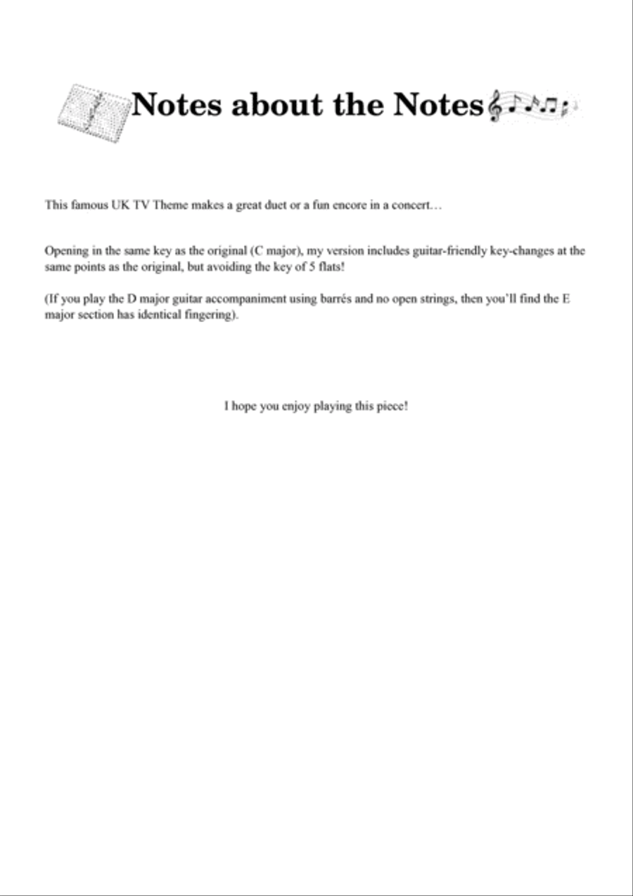 Old Ned (theme From Steptoe And Son) Flute scores gallery preview page 3