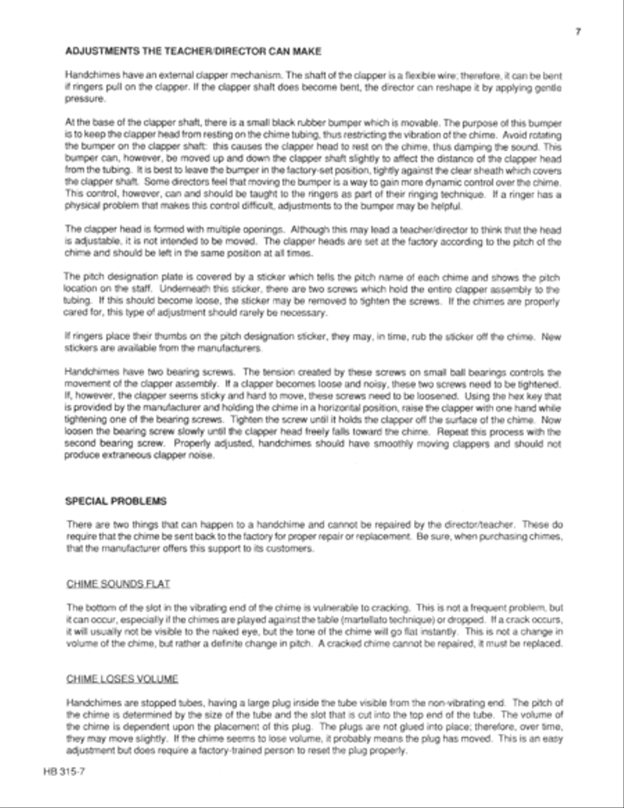 Learning to Ring - Using Handchimes Handchime scores gallery preview page 4