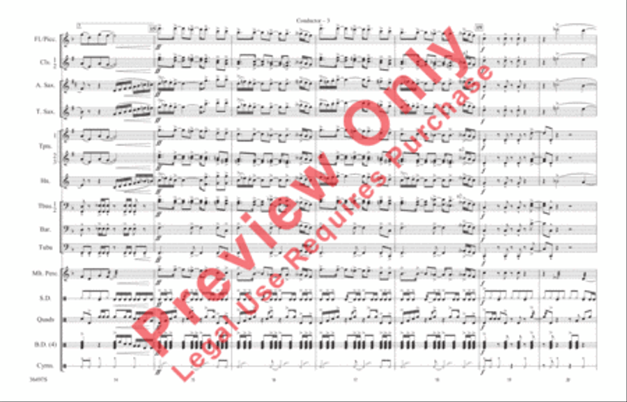 Kashmir Marching Band scores gallery preview page 4