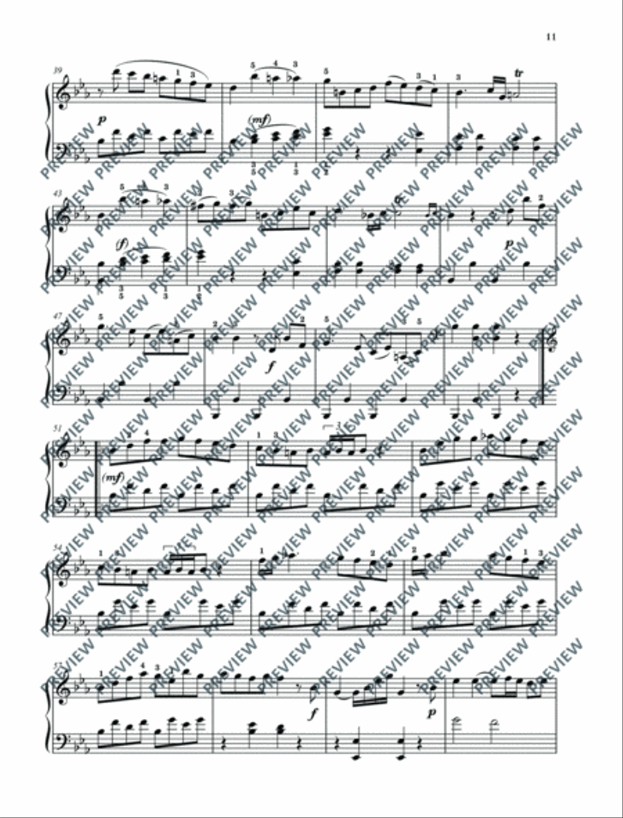 Six Sonatas Six Sonatas Piano Solo scores gallery preview page 12