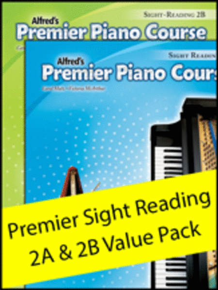 Premier Piano Course Sight Reading 2A and 2B (Value Pack)