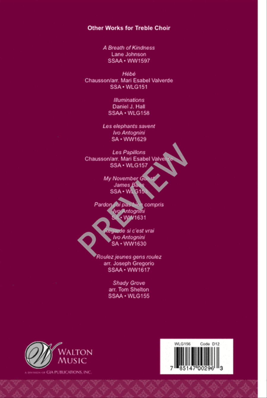 Le Colibri Le Colibri SSA scores gallery preview page 13